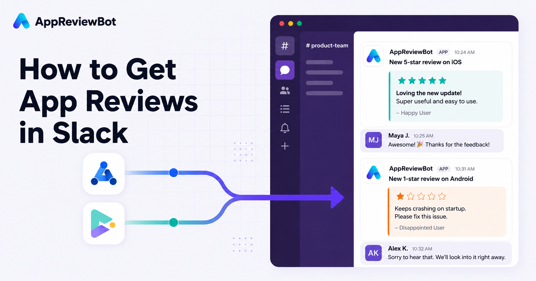 How to Get App Reviews in Slack